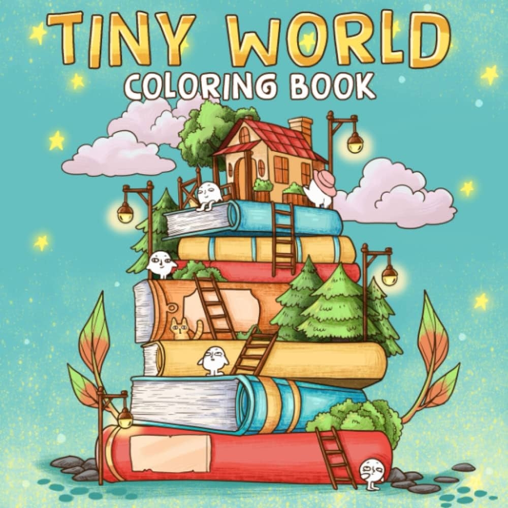 Tiny World Into The Journey To Explore Kingdom Of Tiny Creatures In 25 Amazing Coloring Pages For Adults Women Teens Publishing Kytefox 9798850466176 Amazon Books