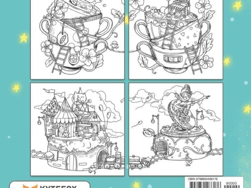 Tiny World Into The Journey To Explore Kingdom Of Tiny Creatures In 25 Amazing Coloring Pages For Adults Women Teens Publishing Kytefox 9798850466176 Amazon Books