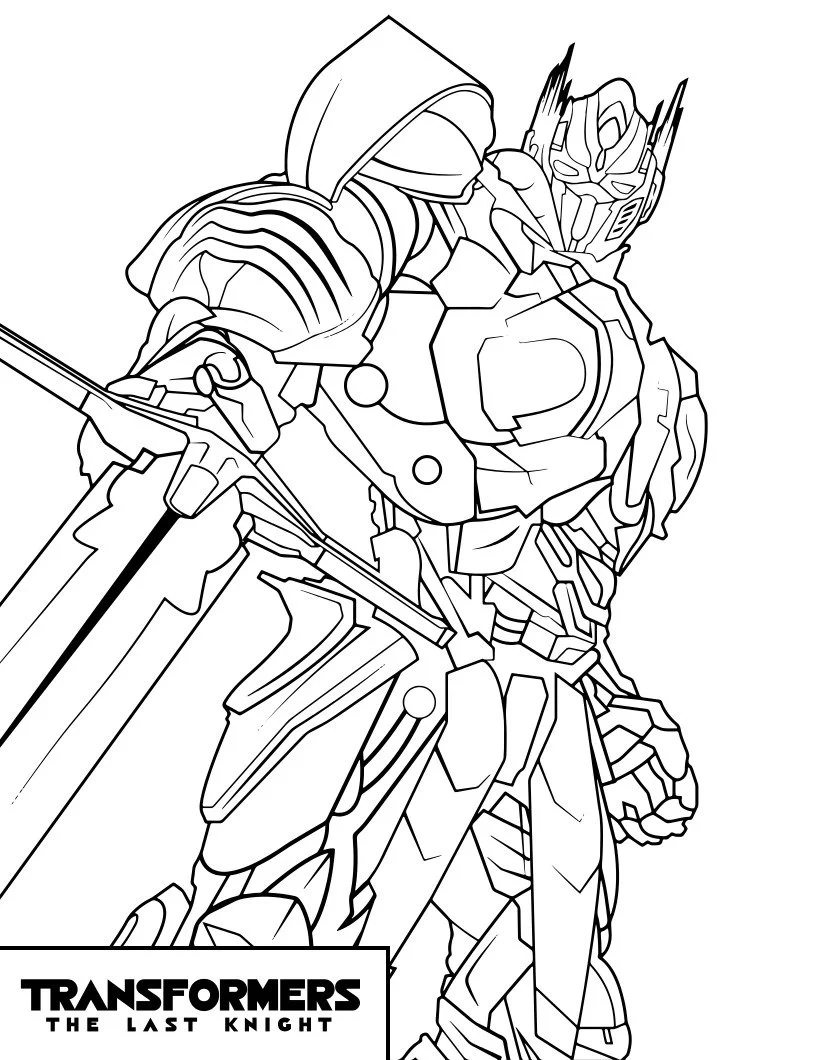 Transformers Coloring Pages To Print Free Printable Coloring Pages