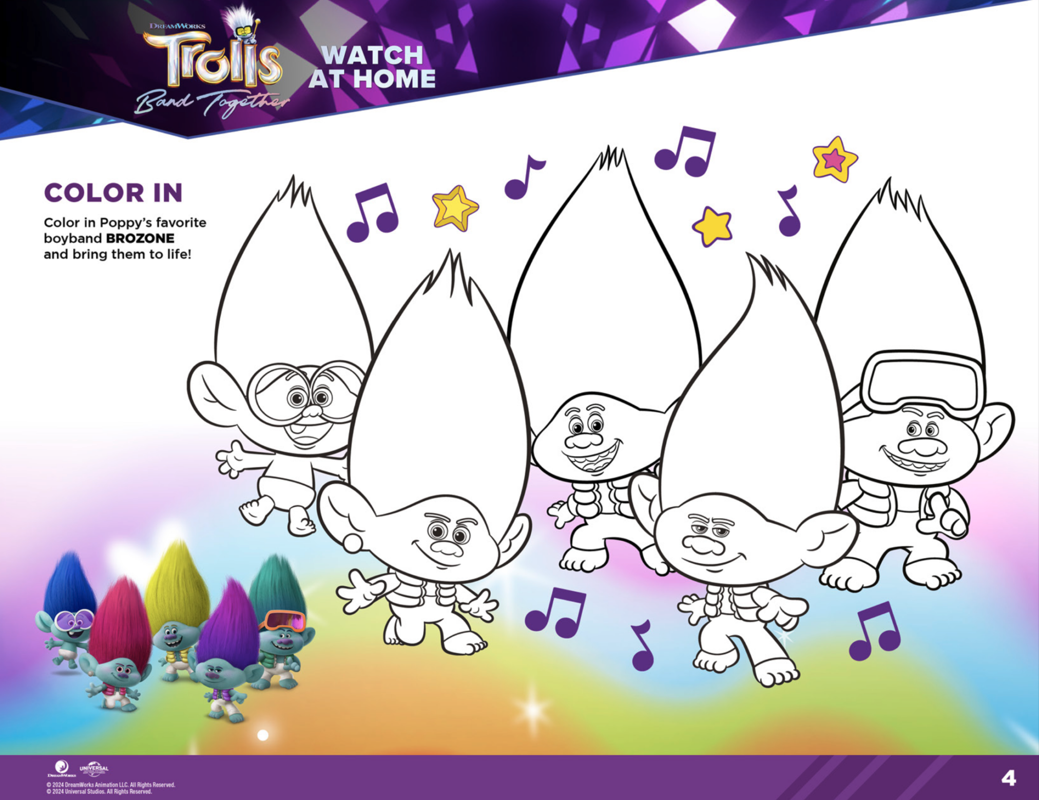 Trolls Band Together Activity Sheets Mom Does Reviews