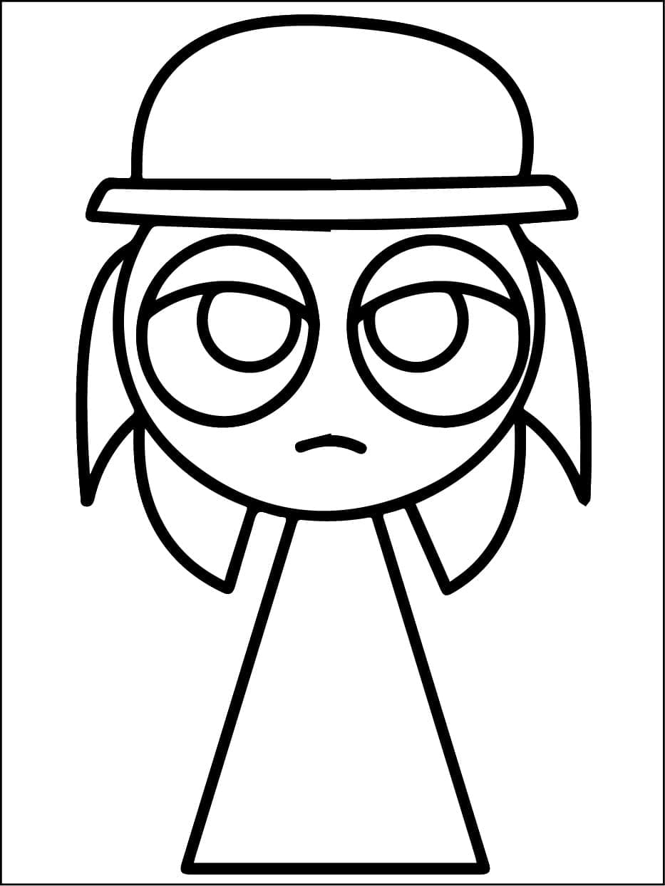 Tunner From Incredibox Sprunki Coloring Page Download Print Or Color Online For Free