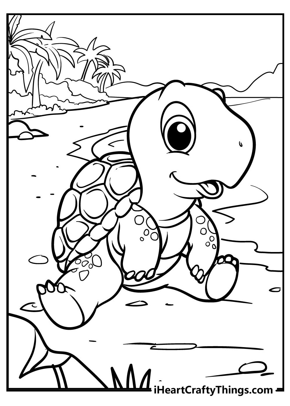 Turtle Coloring Pages
