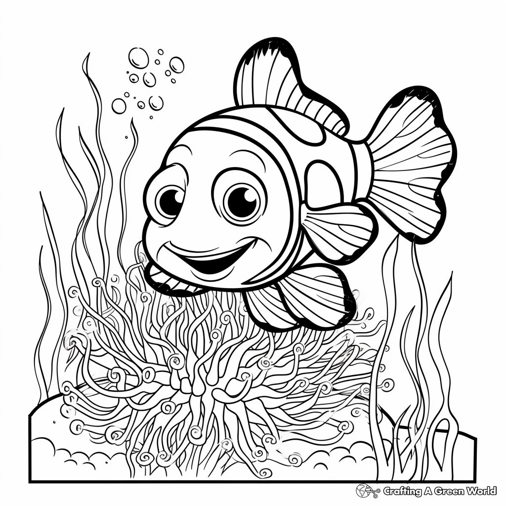 Under The Sea Coloring Pages Free Printable 
