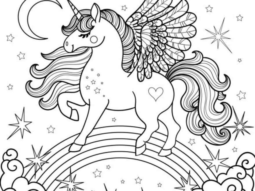 Unicorn Coloring Pages 25 Free Printable Sheets For Kids Parade