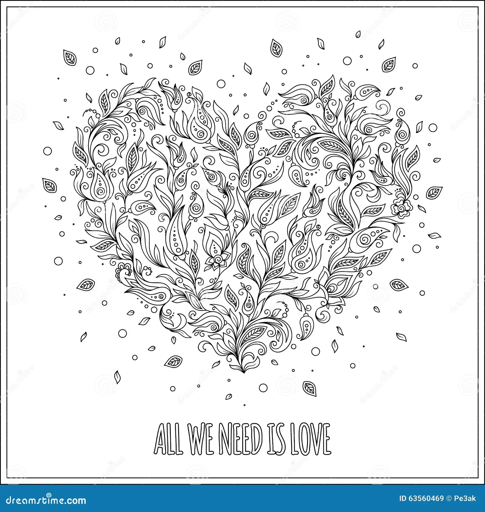 Valentines Coloring Page Stock Photos Free Royalty Free Stock Photos From Dreamstime