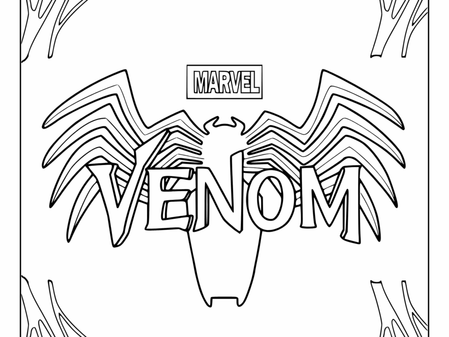 Venom Coloring Pages 25 Free Printable PDF