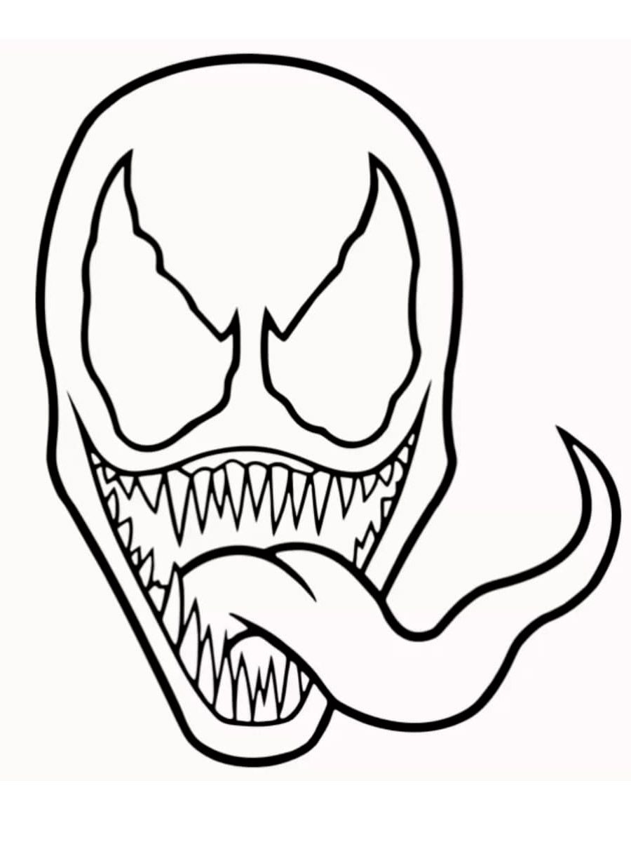 Venom Coloring Pages