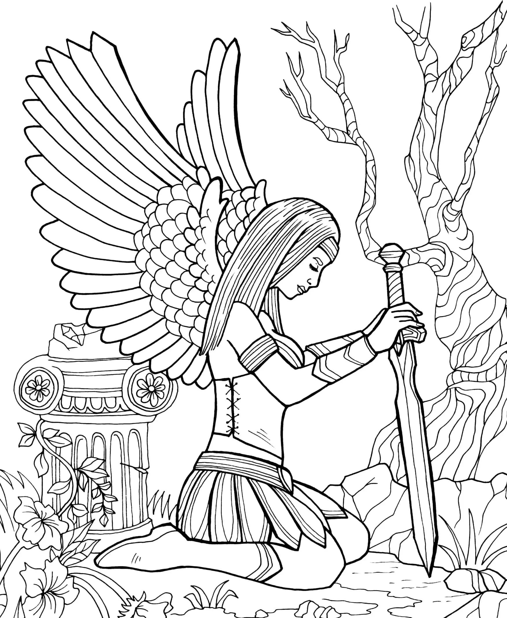 Winged Wonder Woman Freebie