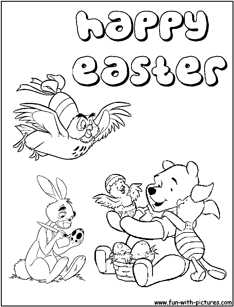 Winnie The Pooh And Friends Coloring Pages Free Printable Colouring Pages For Kids To Print And Color In