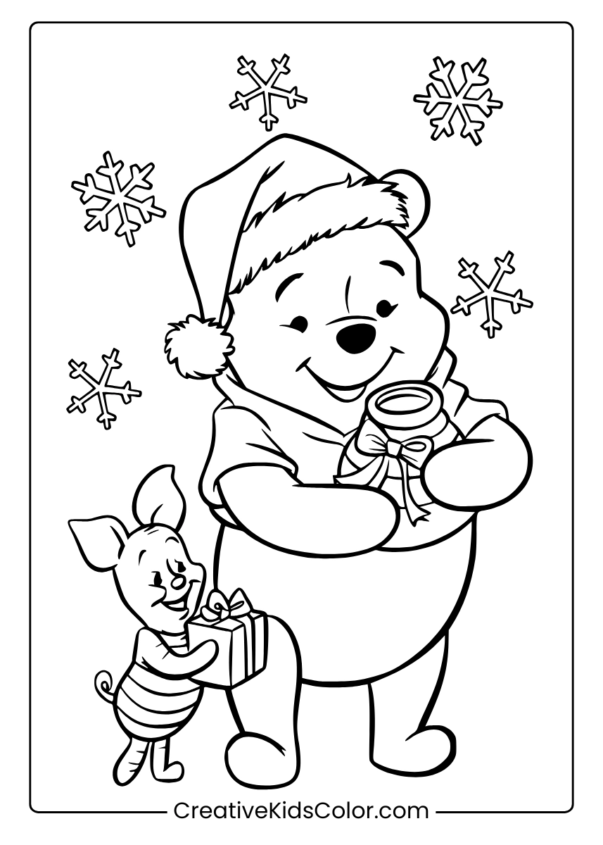 Winnie The Pooh Coloring Pages 25 Free Printable PDF 