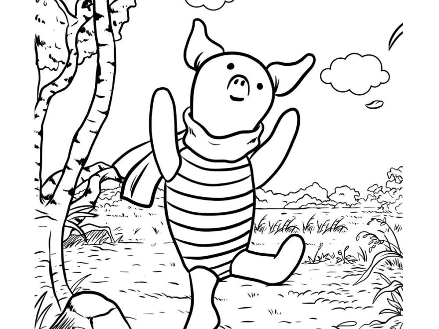 Winnie the Pooh themed Coloring Pages Beeloo Printable Crafts And Activities For Kids