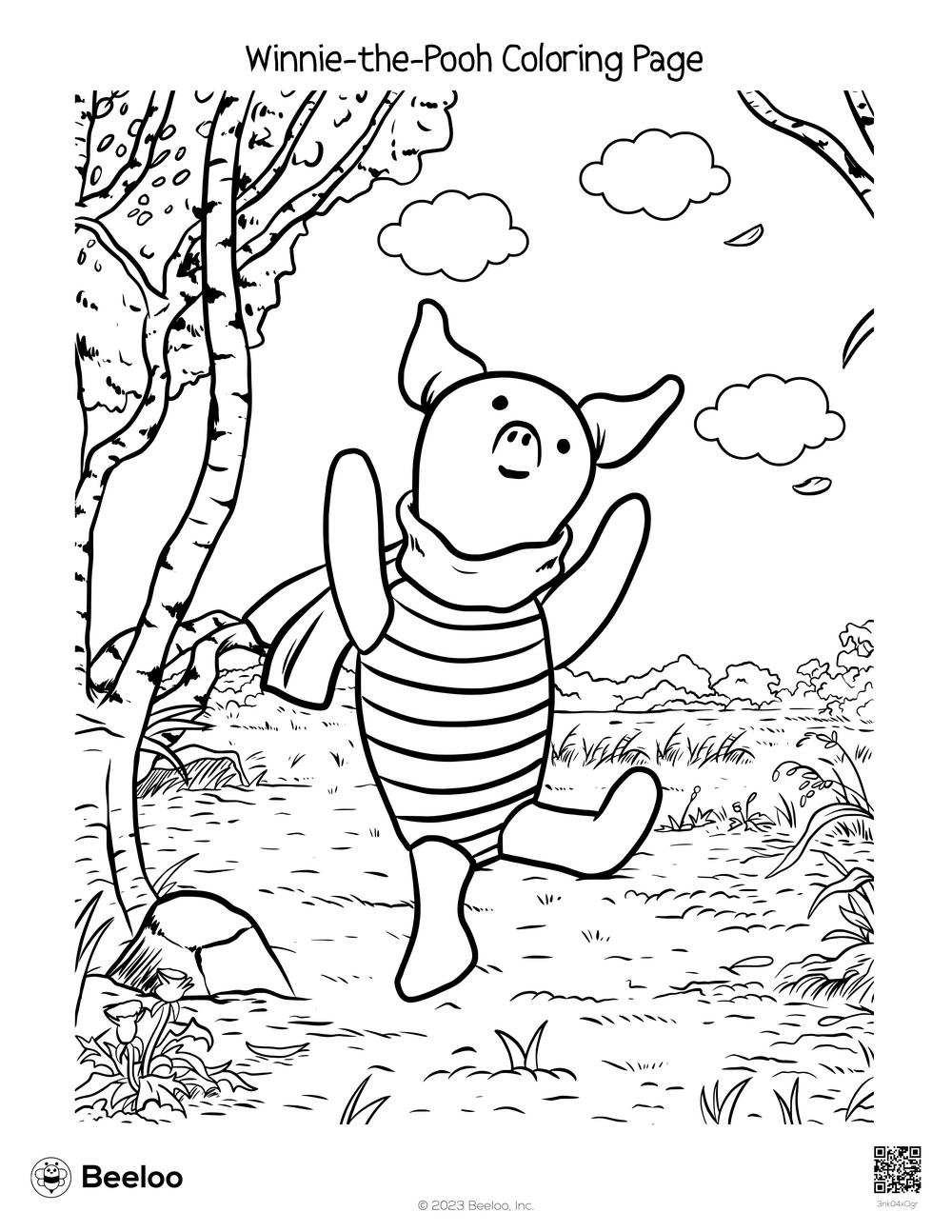 Winnie the Pooh themed Coloring Pages Beeloo Printable Crafts And Activities For Kids