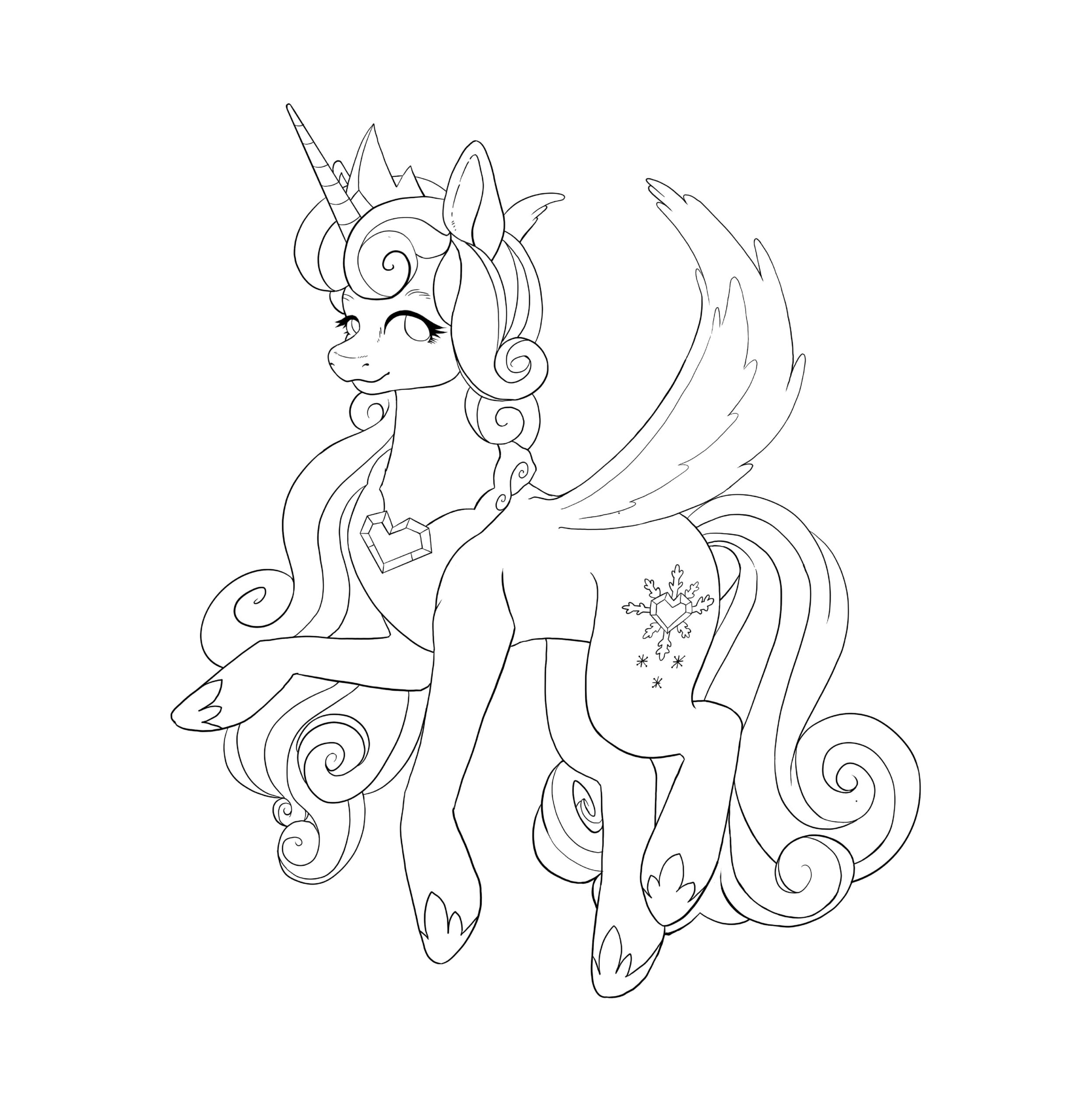 WIP Flurry Heart R mylittlepony