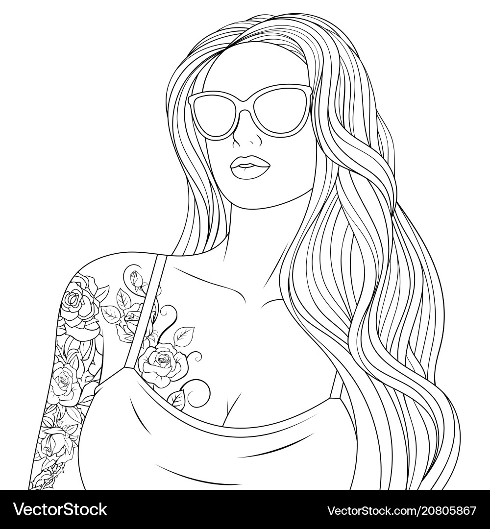 Coloring Pages For Women