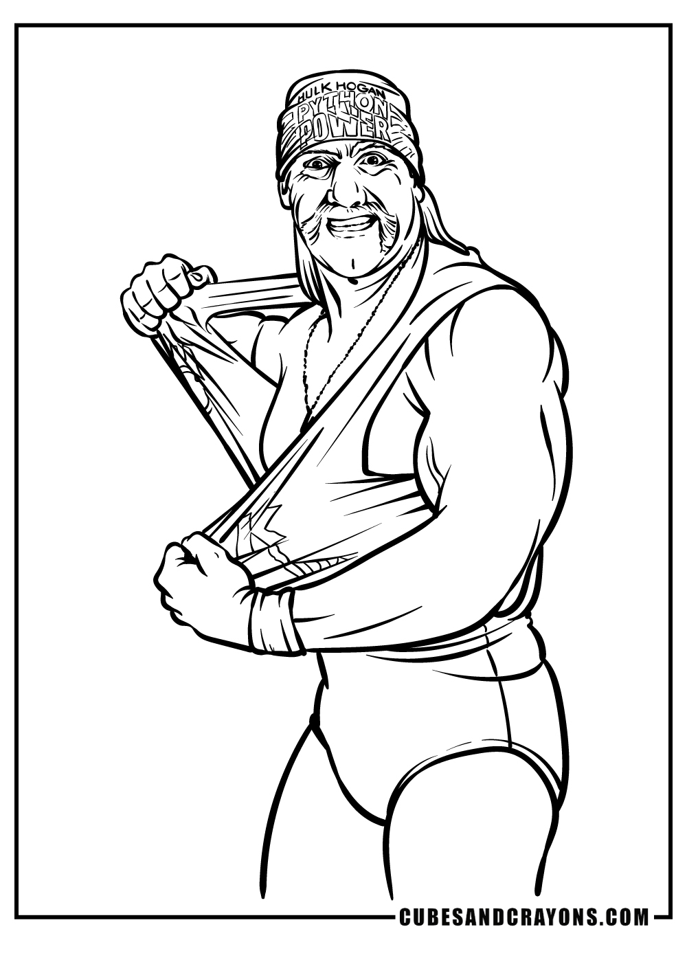 WWE Coloring Pages 100 Free Printables 