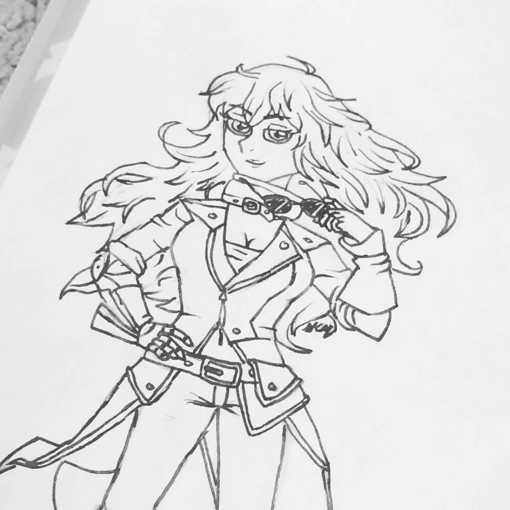 Yang Xiao Long Drawing RWBY Amino