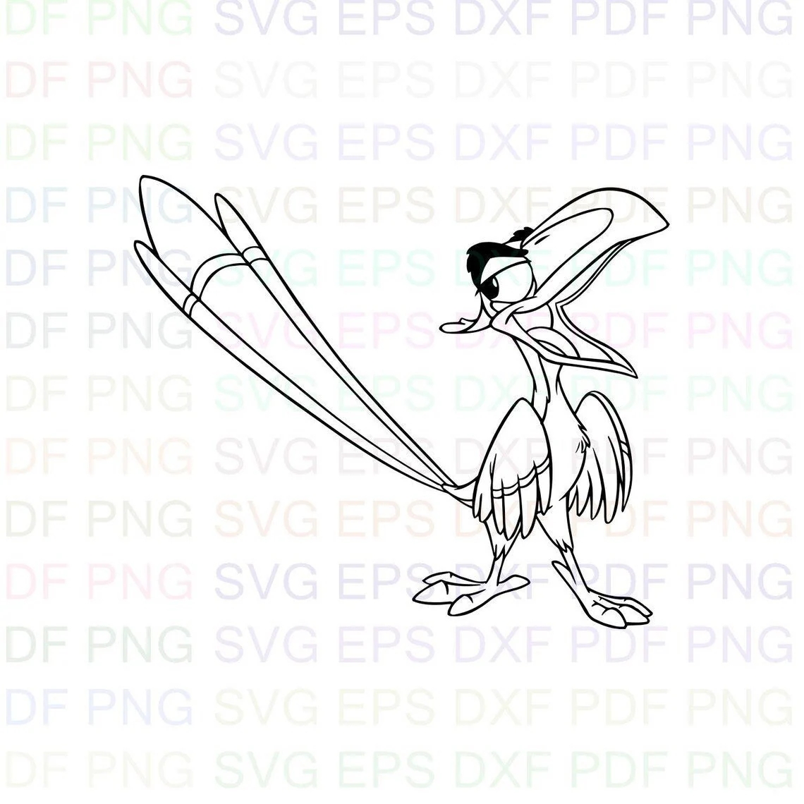 Lion King Zazu Coloring Pages